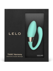 TIANI HARMONY MASAJEADOR PAREJAS APP CONTROL VERDE AGUA DE LA MARCA LELO
