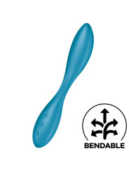SATISFYER G-SPOT FLEX 1 VIBRADOR SILICONA IMPERMEABLE DE LA MARCA SATISFYER VIBRATOR