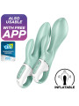VIBRADOR RABBIT INFLABLE APP SATISFYER AIR PUMP BUNNY 5 DE LA MARCA SATISFYER CONNECT