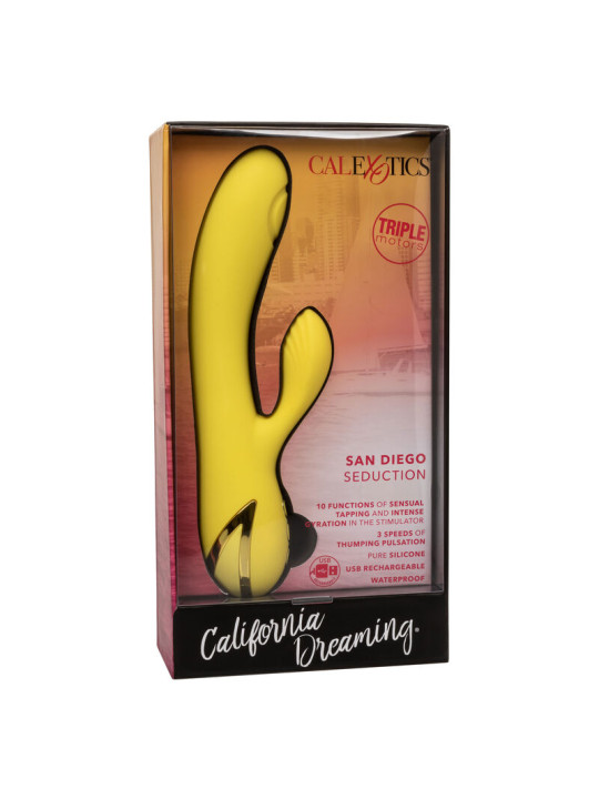 MASAGEADOR SAN DIEGO SEDUCTION 10 FUNCIONES DE LA MARCA CALEXOTICS