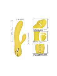 MASAGEADOR SAN DIEGO SEDUCTION 10 FUNCIONES DE LA MARCA CALEXOTICS