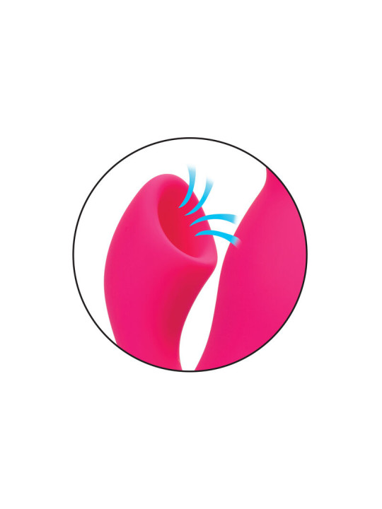 MASAJEADOR VIBRADOR CON SUCCIÓN CLITORIS 10 FUNCIONES DE LA MARCA CALEXOTICS