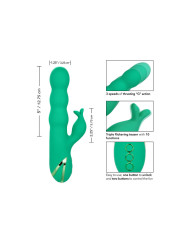 MASAJEADOR VIBRADOR PUNTO G SONOMA SATISFIER GREEN DE LA MARCA CALEXOTICS