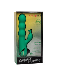MASAJEADOR VIBRADOR PUNTO G SONOMA SATISFIER GREEN DE LA MARCA CALEXOTICS
