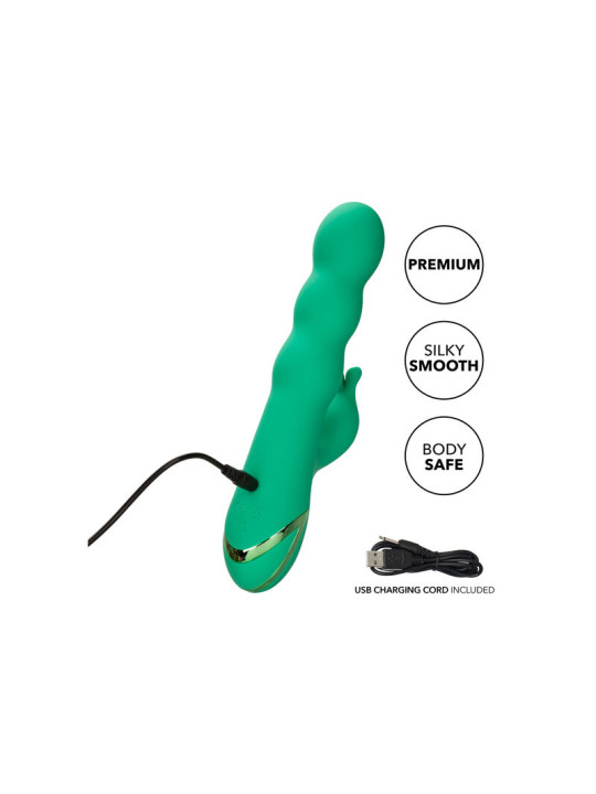 MASAJEADOR VIBRADOR PUNTO G SONOMA SATISFIER GREEN DE LA MARCA CALEXOTICS