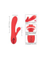 VIBRADOR DE CONEJO CALENTADO CON 3 VELOCIDADES DE LA MARCA CALEXOTICS