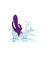 MASAJEADOR TRIPLE ACCIÓN LONG BEACH PURPLE DE LA MARCA CALEXOTICS