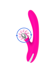 VIBRADOR BUNNY 24 CM RECARGABLE USB 7 MODOS DE LA MARCA DIVERSIA
