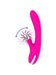 VIBRADOR BUNNY 24 CM RECARGABLE USB 7 MODOS DE LA MARCA DIVERSIA