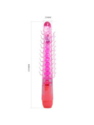 DILDO VIBRADOR FLEXIBLE 23.5 CM ESTIMULACIÓN INTENSA DE LA MARCA BAILE
