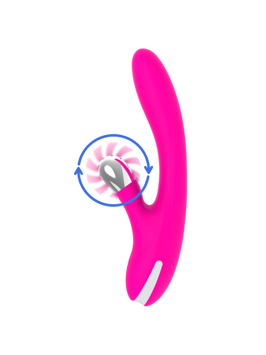 VIBRADOR BUNNY WAVES 24 CM ESTIMULACIÓN CLITORIS Y PUNTO G DE LA MARCA DIVERSIA
