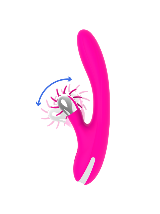VIBRADOR BUNNY WAVES 24 CM ESTIMULACIÓN CLITORIS Y PUNTO G DE LA MARCA DIVERSIA