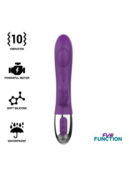 VIBRADOR RABBIT DOBLE MOTOR COMBI DOUBLE TAPPING DE LA MARCA FUN FUNCTION