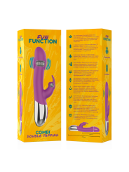 VIBRADOR RABBIT DOBLE MOTOR COMBI DOUBLE TAPPING DE LA MARCA FUN FUNCTION