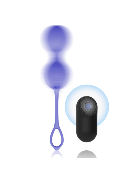 BOLAS KEGEL VIBRADORAS RECARGABLES CON CONTROL REMOTO DE LA MARCA MR. BOSS