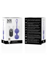 BOLAS KEGEL VIBRADORAS RECARGABLES CON CONTROL REMOTO DE LA MARCA MR. BOSS
