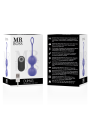 BOLAS KEGEL VIBRADORAS RECARGABLES CON CONTROL REMOTO DE LA MARCA MR. BOSS