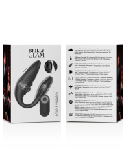 VIBRADOR DUAL REMOTO PARA PAREJAS BRILLY GLAM DE LA MARCA BRILLY GLAM
