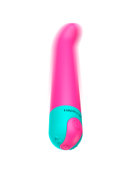VIBRADOR ARIEL PUNTO G RECARGABLE SILICONA SUAVE DE LA MARCA HAPPY LOKY
