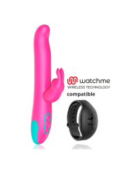 VIBRADOR PLUTO RABBIT CON TECNOLOGÍA WATCHME REMOTO DE LA MARCA HAPPY LOKY
