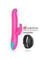 VIBRADOR PLUTO RABBIT CON TECNOLOGÍA WATCHME REMOTO DE LA MARCA HAPPY LOKY
