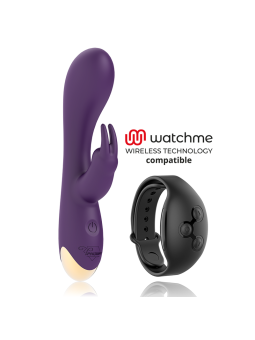 VIBRADOR LAURENCE RABBIT CON TECNOLOGÍA WATCHME WIRELESS DE LA MARCA TREASURE