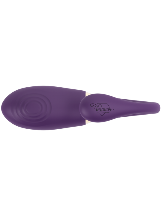 VIBRADOR DOBLE PENETRACIÓN REMOTO TREASURE MERLIN DE LA MARCA TREASURE