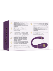 VIBRADOR DOBLE PENETRACIÓN REMOTO TREASURE MERLIN DE LA MARCA TREASURE