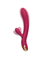 VIBRADOR CONEJO SILICONA RECARGABLE 10 MODOS DE LA MARCA CICI BEAUTY