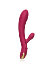 VIBRADOR CONEJO SILICONA RECARGABLE 10 MODOS DE LA MARCA CICI BEAUTY