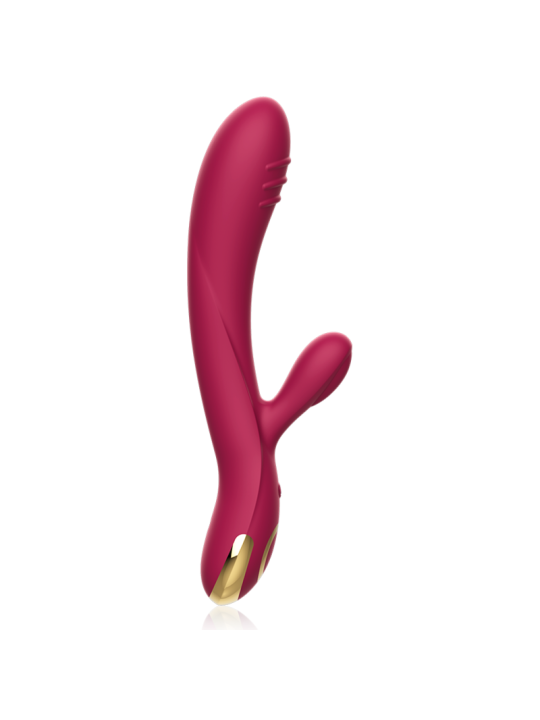 VIBRADOR CONEJO SILICONA RECARGABLE 10 MODOS DE LA MARCA CICI BEAUTY