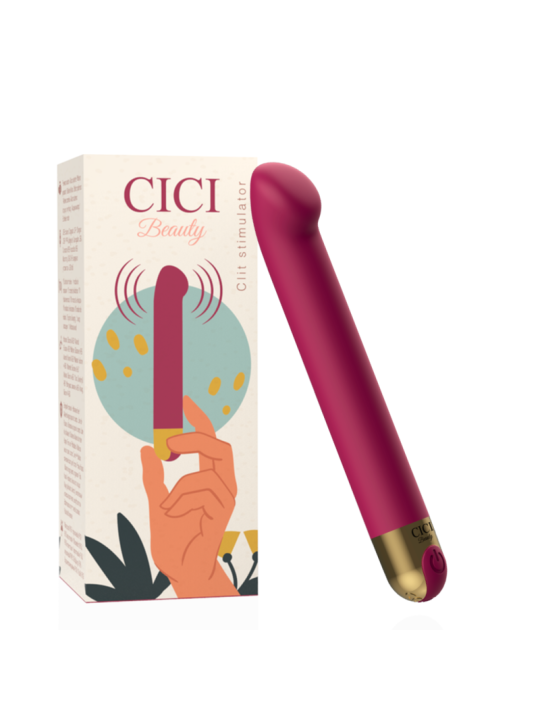 VIBRADOR CLITORIS SILICONA SUAVE 10 MODOS CICI BEAUTY DE LA MARCA CICI BEAUTY