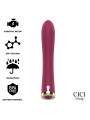 VIBRADOR SILICONA POTENTE 4 MODOS IMPERMEABLE DE LA MARCA CICI BEAUTY