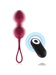 BOLAS KEGEL VIBRANTES SILICONA PREMIUM CON MANDO REMOTO DE LA MARCA CICI BEAUTY
