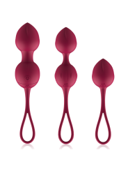 BOLAS KEGEL VIBRANTES SILICONA PREMIUM CON MANDO REMOTO DE LA MARCA CICI BEAUTY