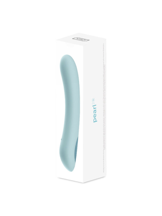 VIBRADOR PUNTO G PEARL 2+ TURQUESA - TECNOLOGÍA TÁCTIL DE LA MARCA KIIROO