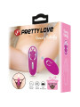 ESTIMULADOR CLITORIS CONTROL REMOTO SILICONA SUAVE LILA DE LA MARCA PRETTY LOVE SMART