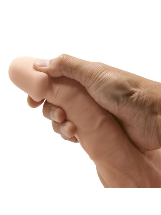 DILDO REALISTA BAHAMUT 21.8 CM CON VENTOSA Y TEXTURA NATURAL DE LA MARCA BAILE DILDOS