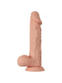 DILDO REALISTA BURAQ 24 CM VENTOSA FLEXIBLE NATURAL DE LA MARCA BAILE DILDOS