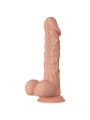 DILDO REALISTA BURAQ 24 CM VENTOSA FLEXIBLE NATURAL DE LA MARCA BAILE DILDOS