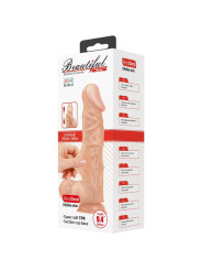 DILDO REALISTA BURAQ 24 CM VENTOSA FLEXIBLE NATURAL DE LA MARCA BAILE DILDOS