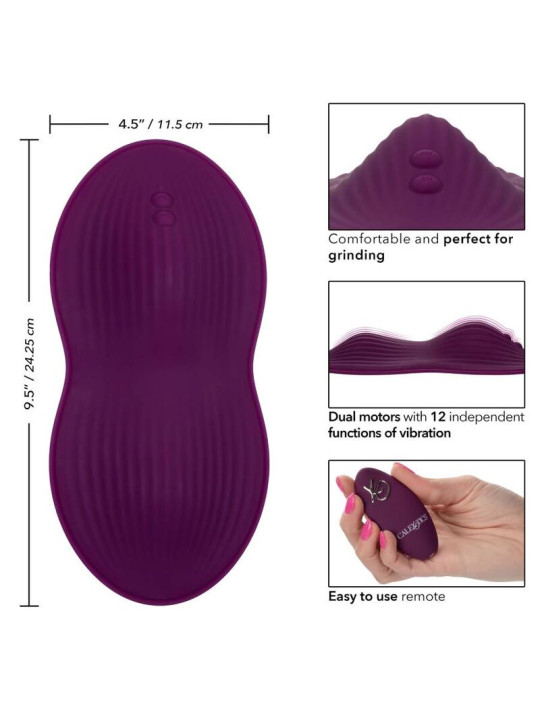 MASAJEADOR DUAL CONTROL REMOTO CALEXOTICS LUXURY DE LA MARCA CALEXOTICS