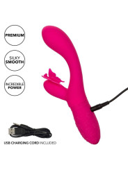 VIBRADOR MARIPOSA RECARGABLE 10 MODOS ROSA DE LA MARCA CALEXOTICS