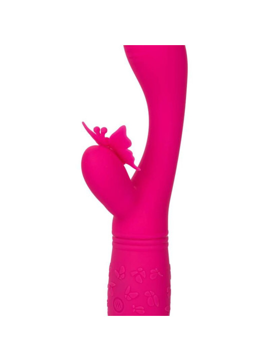 VIBRADOR MARIPOSA RECARGABLE 10 MODOS ROSA DE LA MARCA CALEXOTICS