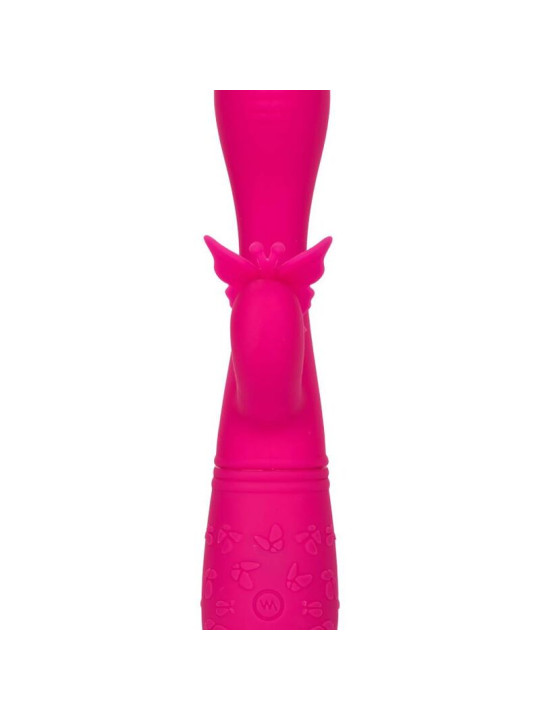 VIBRADOR MARIPOSA RECARGABLE 10 MODOS ROSA DE LA MARCA CALEXOTICS