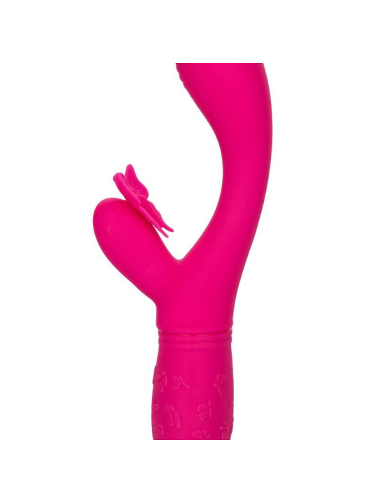 VIBRADOR MARIPOSA RECARGABLE 10 MODOS ROSA DE LA MARCA CALEXOTICS