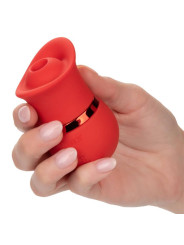 VIBRADOR SUCCIÓN Y LENGUA FRENCH KISS 12 MODOS DE LA MARCA CALEXOTICS