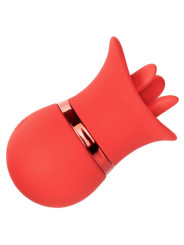 VIBRADOR SUCCIÓN Y LENGUA FRENCH KISS 12 MODOS DE LA MARCA CALEXOTICS