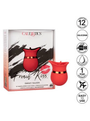 MASAJEADOR VIBRADOR LENGUA 12 MODOS SILICONA SEGURA DE LA MARCA CALEXOTICS