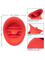 MASAJEADOR VIBRADOR LENGUA 12 MODOS SILICONA SEGURA DE LA MARCA CALEXOTICS